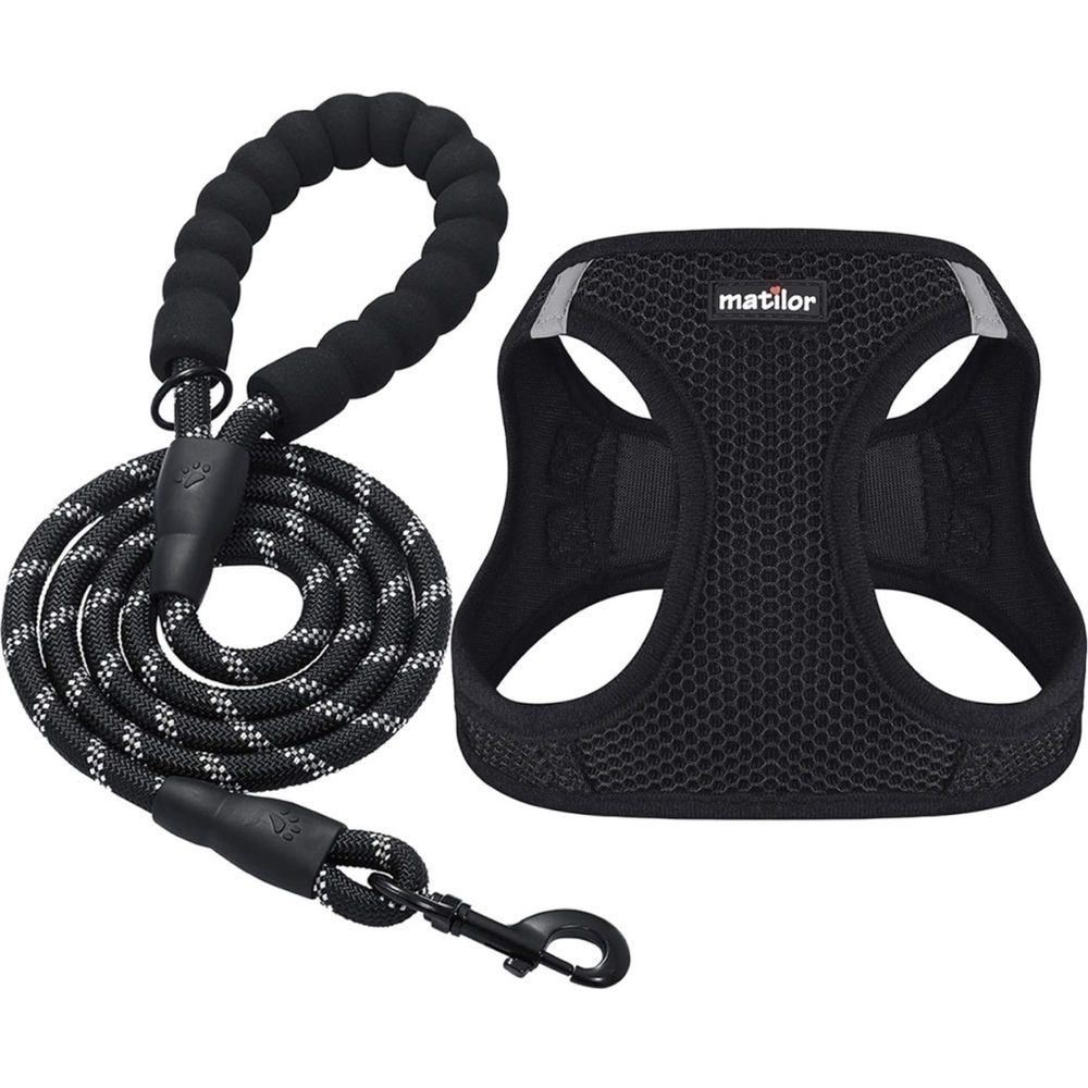 Dog Harness Step-in Breathable Puppy Cat Dog Vest Harnesses for Small Medium Dog